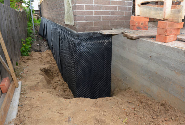 SJ Waterproofing Pros technician performing targeted Crawl Space Encapsulation assessment in Mount Sterling, OH